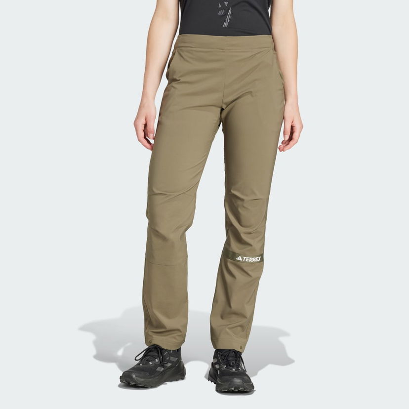 Nohavice adidas Performance Terrex Multi Woven Hiking Pants Zelené | IW6596