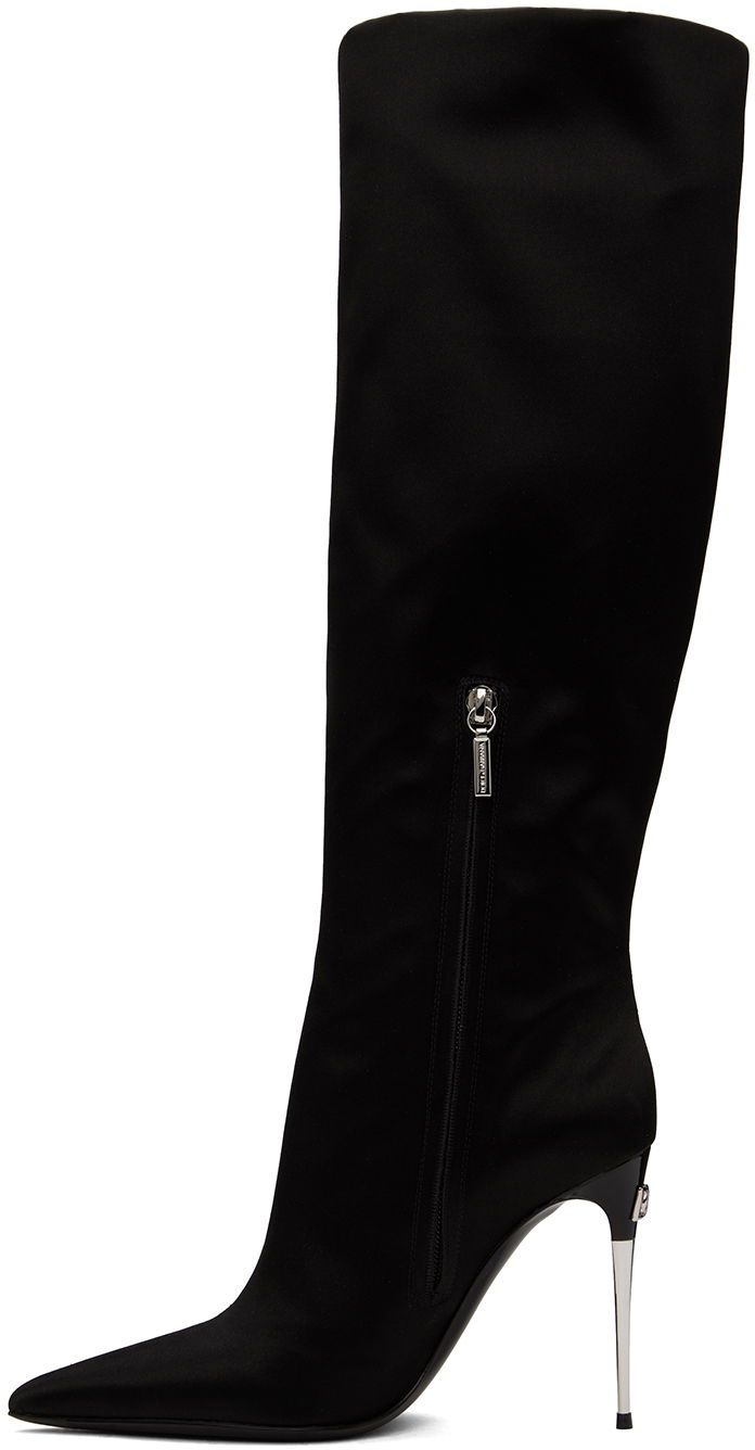 Tall Satin Boots