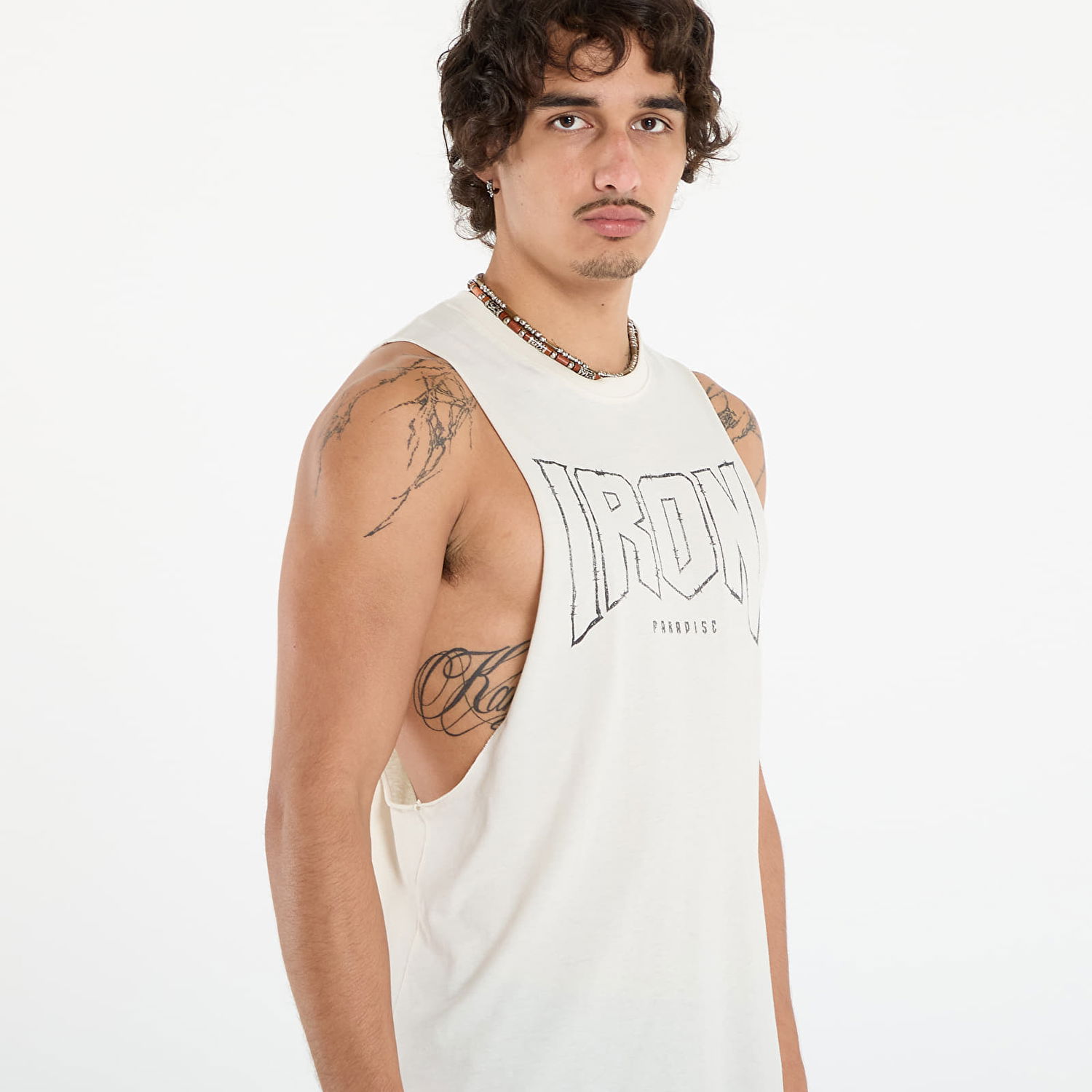 Tielko Under Armour Project Rock Graphic Training Tank Béžová | 6006257-279, 1
