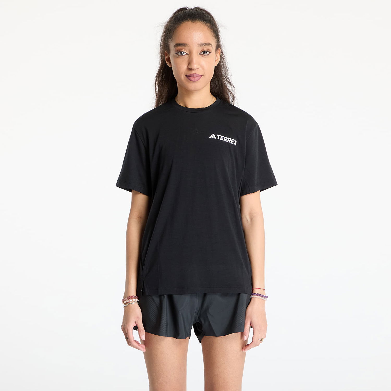 Tričko adidas Performance Terrex Xperior Merino T-Shirt Čierna | JE0348, 0