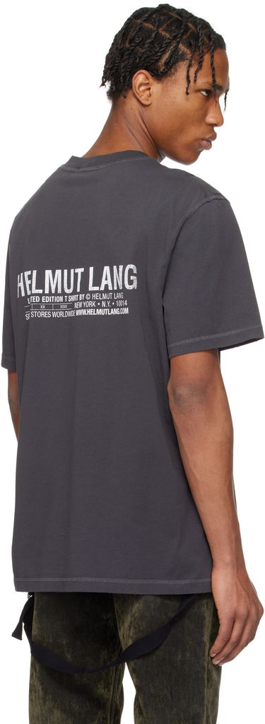 Tričko Helmut Lang Helmut Lang 'Meatpacking' T-Shirt Šedá | O10HM514, 2