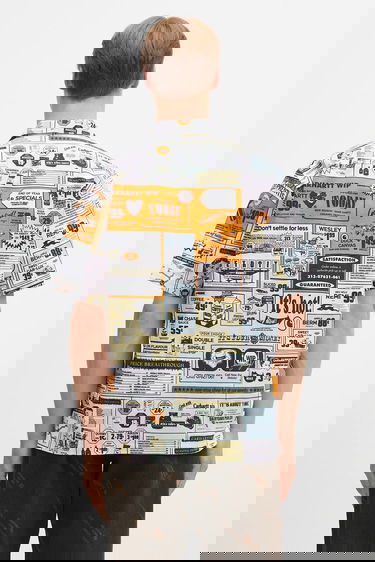 Košeľa Carhartt WIP Short Sleeve Relaxed Fit Revere Collar Catalogue Shirt Rôznofarebný | I034548.2UDXX, 2