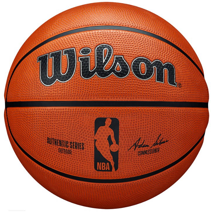 Športový doplnok Wilson Tennis NBA Authentic Series Outdoor Basketball Oranžová | wtb7300xb