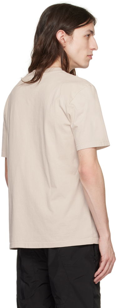Tričko HELIOT EMIL Shaped Pocket T-Shirt Béžová | HE_M_09_030_C01_ST18, 2