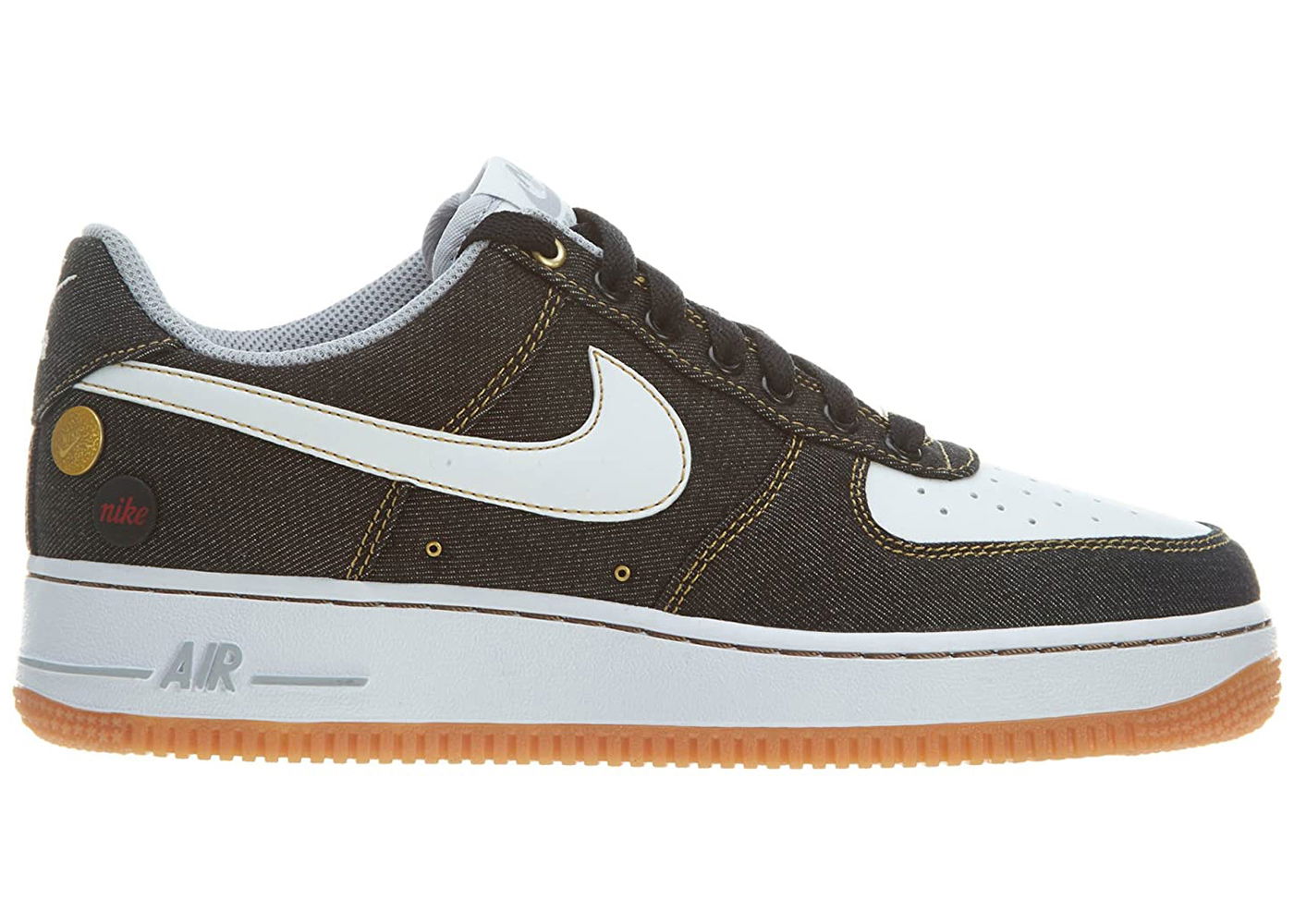 Tenisky a topánky Nike Air Force 1 '07 Low Black Denim Čierna | 630930-001, 0
