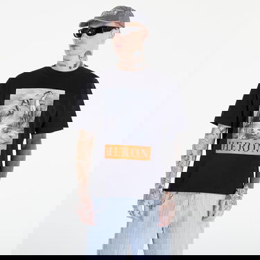 Tričko HERON PRESTON NF Heron BW Čierna | HMAA032C99JER0031010, 0