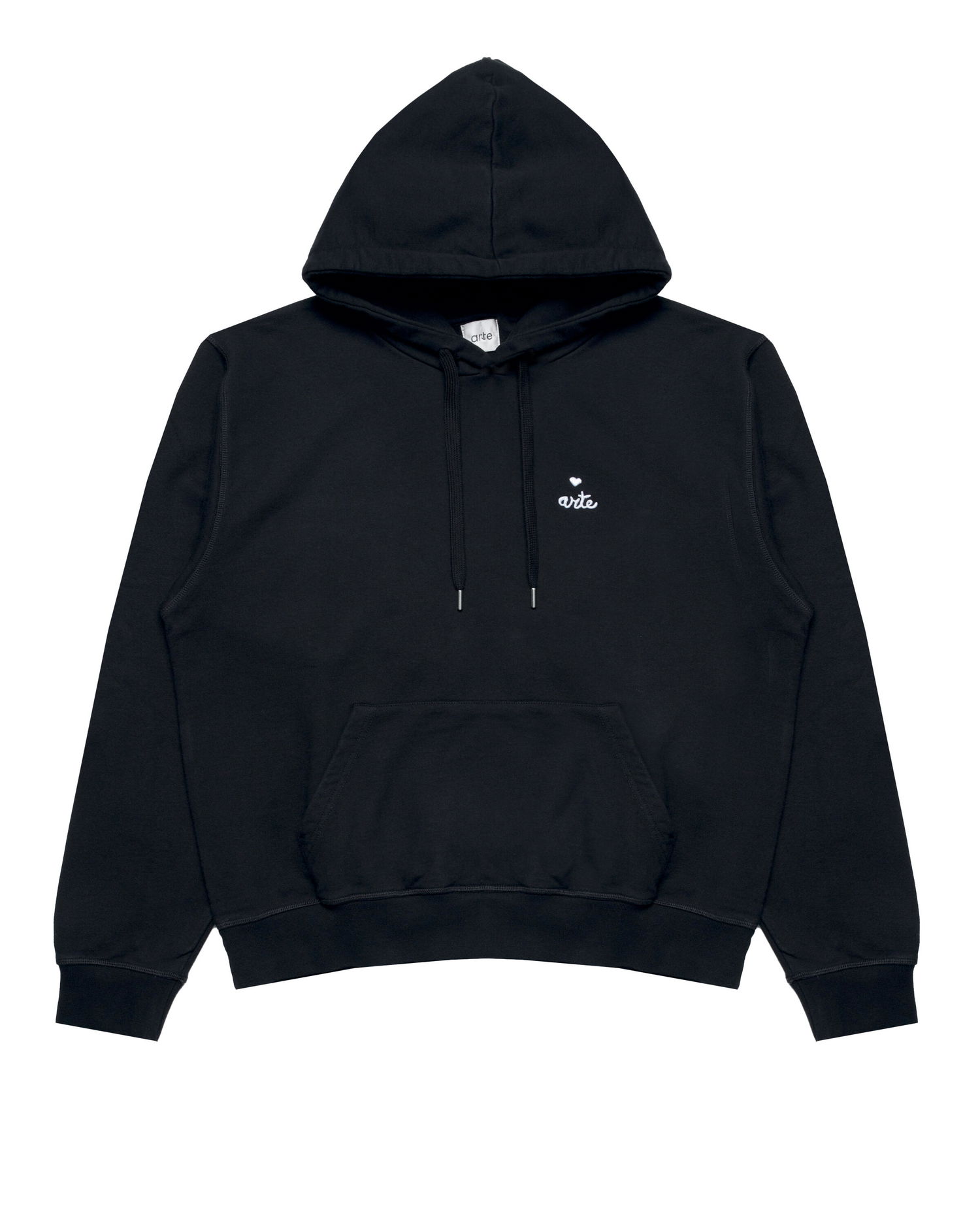 Mikina Arte Antwerp Arte Antwerp Heart Logo Hoodie Čierna | SS25-162H, 0