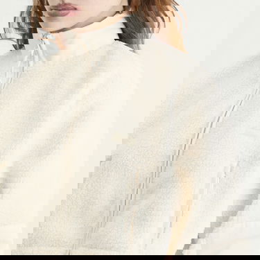 Bunda SKIMS Teddy Funnel Neck Cropped Jacket Béžová | LS-LST-9942W-ECU, 5