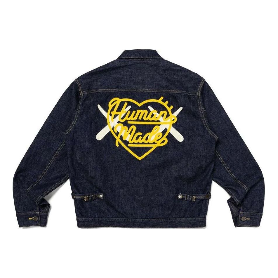 Bunda Human Made KAWS Denim Work Jacket Modrá | XX26JK001, 0