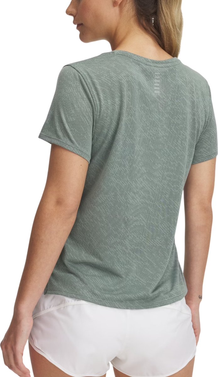 Tričko Under Armour Under Armour UA Launch Camo Short Sleeve T-Shirt Zelené | 1386337-348, 1