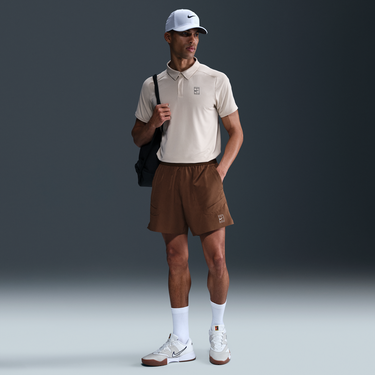 Šortky Nike NikeCourt Advantage Dri-FIT 6" Tennis Shorts Béžová | FZ6913-259, 2