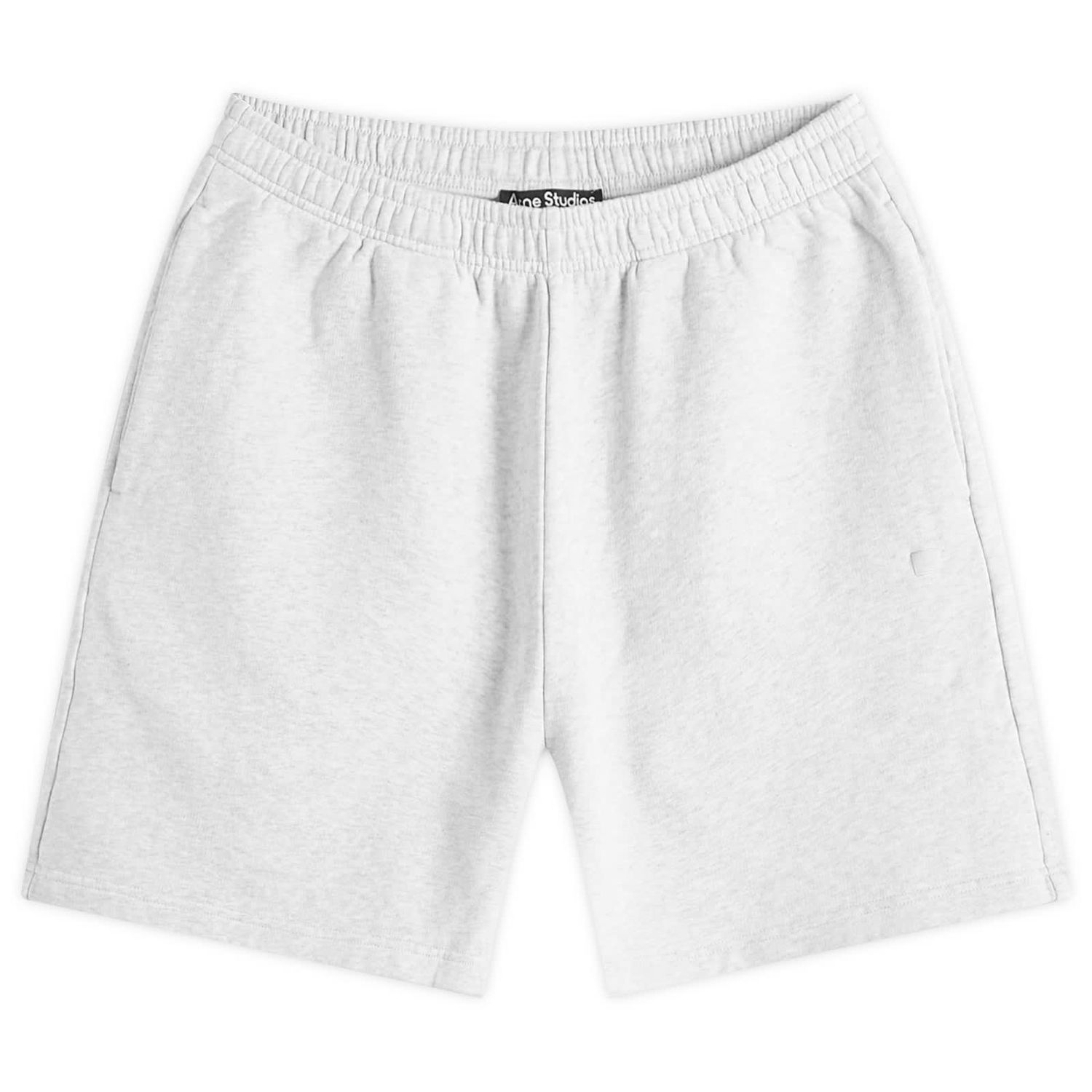 Šortky Acne Studios Acne Studios Forge U X Melange Face Sweat Shorts, Size Large Šedá | CE0063-92H, 0