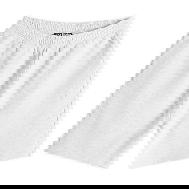 Šortky Acne Studios Acne Studios Forge U X Melange Face Sweat Shorts, Size Large Šedá | CE0063-92H, 0