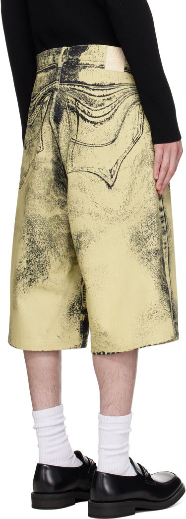 Šortky Camper CAMPERLAB Distorted Denim Shorts Žltá | AU00007-005, 2