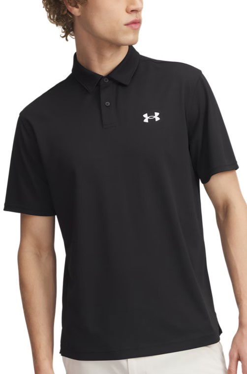 Polo tričko Under Armour UA T2G Pique Polo Shirt Čierna | 1390123-001, 0