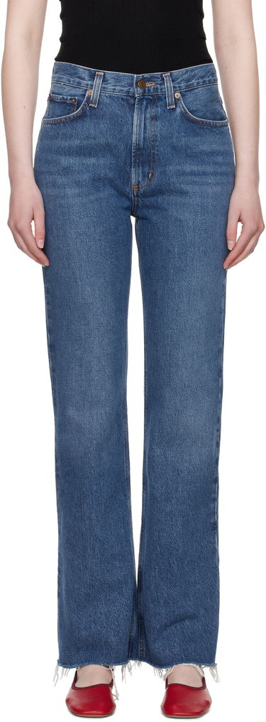 Džínsy AGOLDE AGOLDE Leena Jeans Modrá | A218-1535, 0