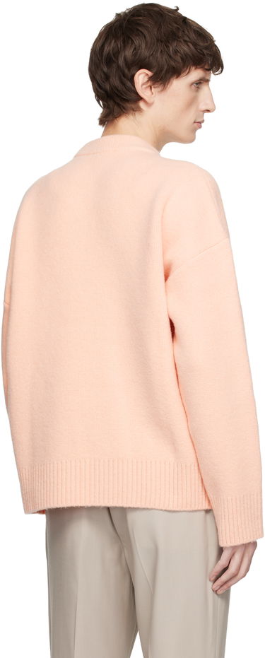 Sveter AMI Alpaca Ami de Coeur Crewneck Sweater Ružová | H25UKS836.KN0135, 2