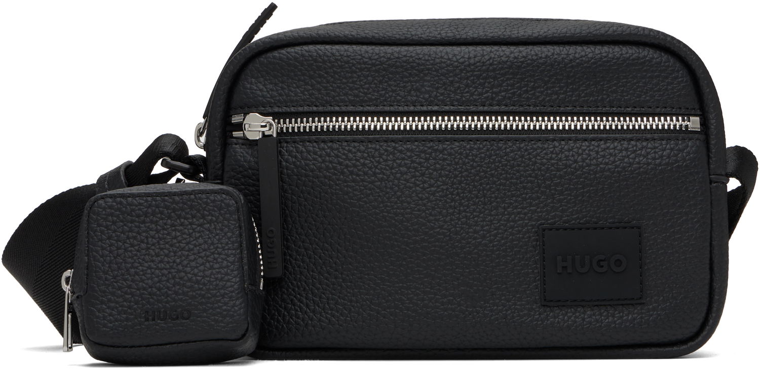 Taška cez rameno BOSS HUGO Crossbody Bag with Pouch Čierna | 50535638, 0