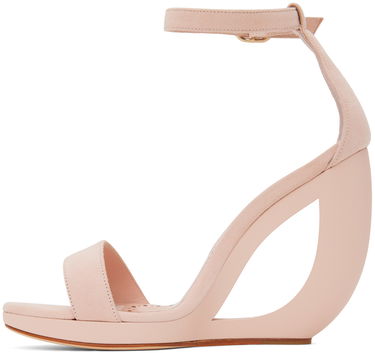 Starostlivosť o obuv Manolo Blahnik Manolo Blahnik Rocar Wedge Sandals Ružová | 422-1450, 2