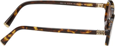 Slnečné okuliare Miu Miu Miu Miu Miu Regard Square Sunglasses Hnedá | 0MU 11ZS 8056262329177, 1