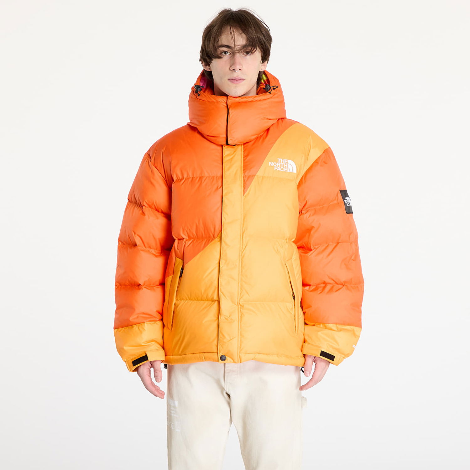 Prešívaná bunda The North Face Yinka Ilori x Down Jacket Red Orange Oranžová | NF0A89GD0IH1, 0