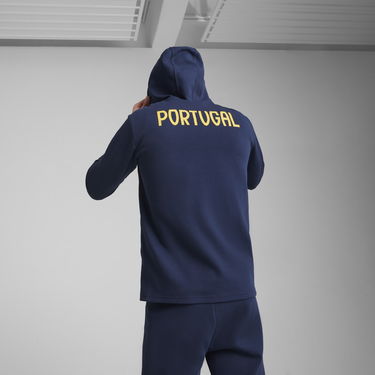Mikina Puma Portugal Casuals Men's Full-Zip Hoodie Navy | 779554_17, 3