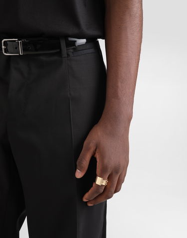 Prsteň Dolce & Gabbana Gold Metal Logo Tag Ring Metalická | WRR1H1W1111ZOO00, 1