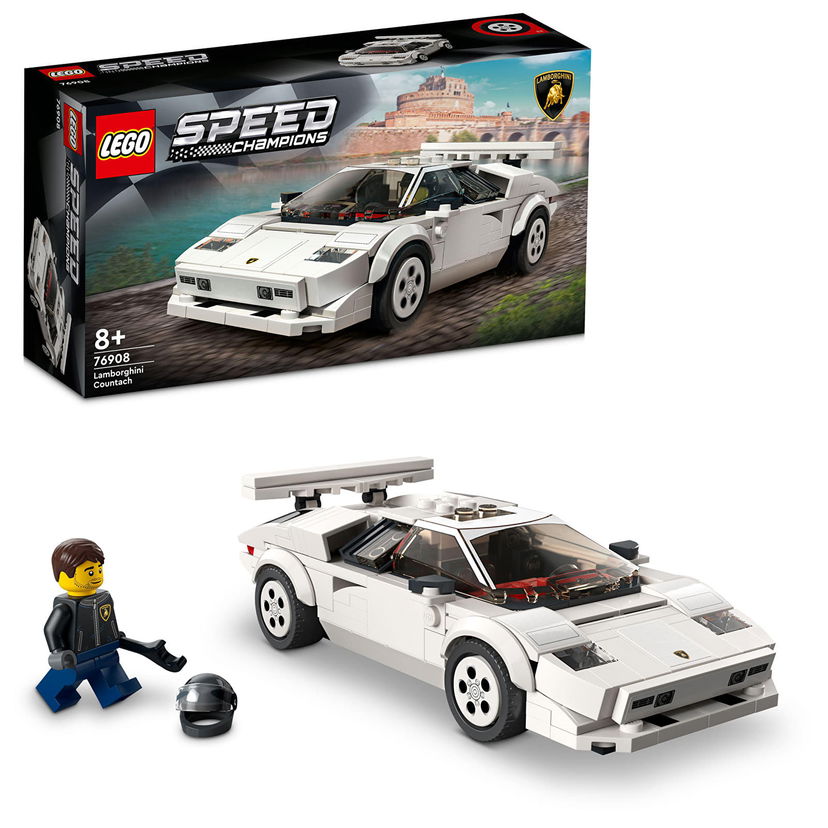 Flexstyle LEGO Speed Champions 76908 Lamborghini Countach Rôznofarebný | 76908LEG