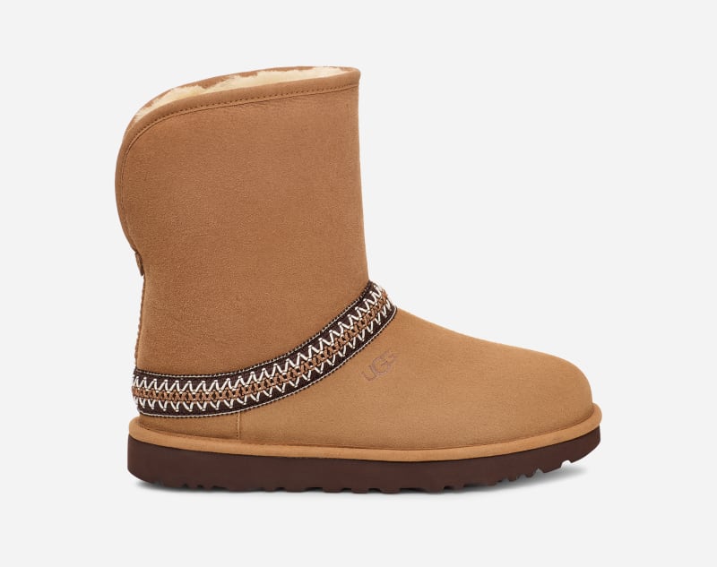 Tenisky a topánky UGG Classic Short Crescent Béžová | 1161770-CHE, 0