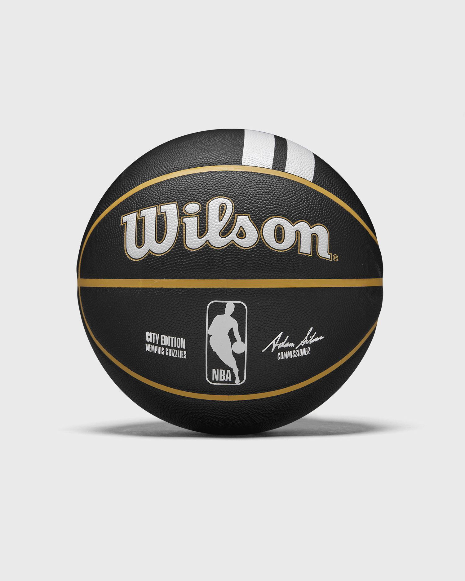 Športový doplnok Wilson Tennis 2023 NBA Team City Collection Memphis Grizzlies Size 7 Basketball Čierna | WZ4024115ID7, 1