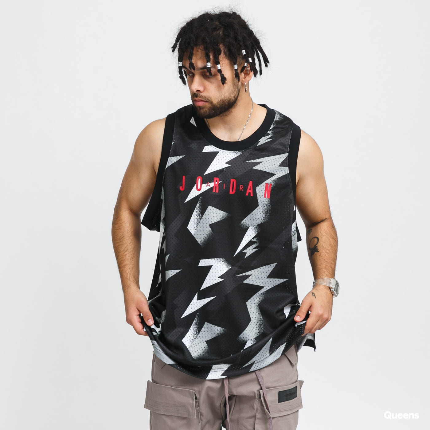 Dres Jordan MJ Jumpman AOP Jersey Čierna | CZ4738-010, 0