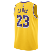 Dres Dri-FIT NBA Swingman Los Angeles Lakers Icon Edition 2022/2023 - Žlutá