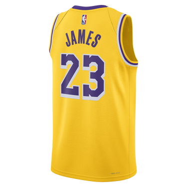 Dres Nike Dres Dri-FIT NBA Swingman Los Angeles Lakers Icon Edition 2022/2023 - Žlutá Žltá | DN2009-733, 0