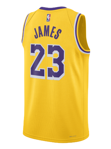 Dres Dri-FIT NBA Swingman Los Angeles Lakers Icon Edition 2022/2023 - Žlutá