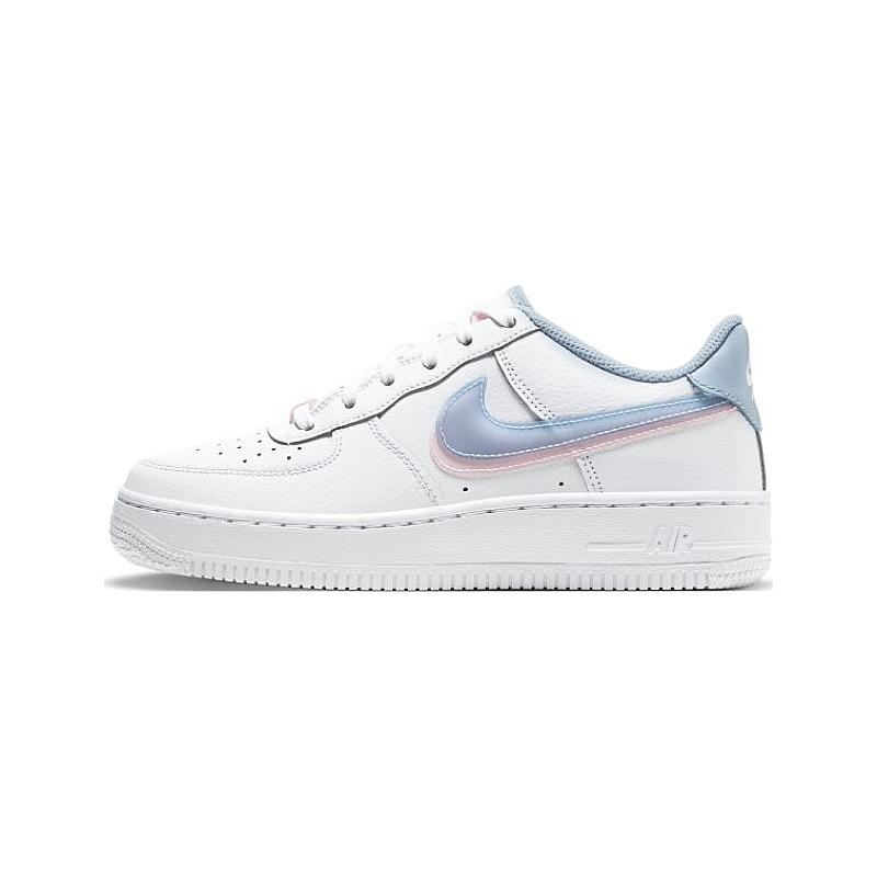 Tenisky a topánky Nike Air Force 1 Low LV8 "Double Swoosh" GS Biela | CW1574-100, 0