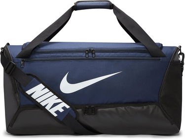 Taška cez rameno Nike Brasilia M Duffel Bag Navy | dh7710-410, 0