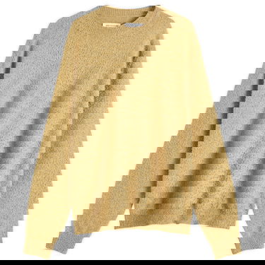 Sveter Maison Margiela Maison Margiela Crewneck Wool-Cotton Knit, Size Large Žltá | S50HL0033-M13108-725M, 1