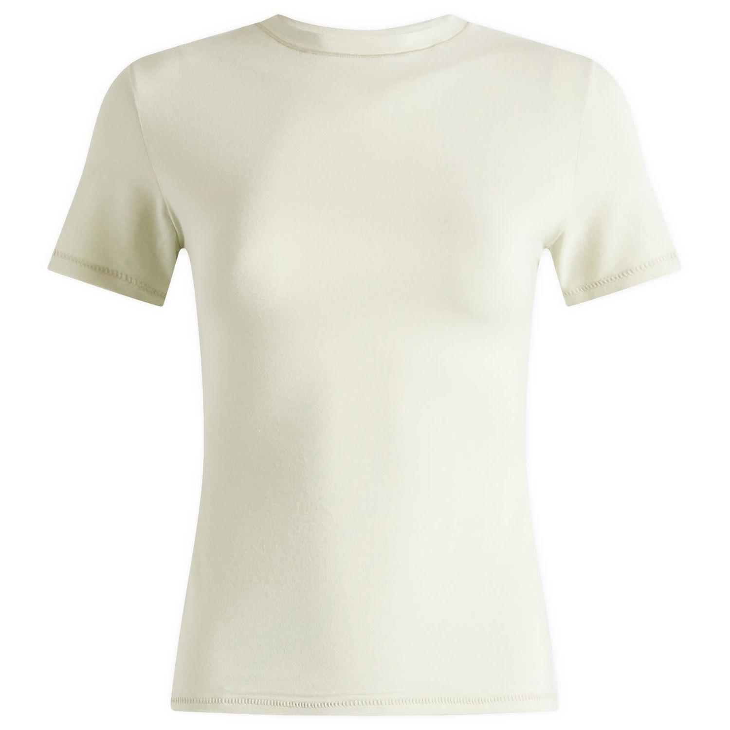 Tričko SKIMS SKIMS Cotton Jersey T-Shirt, Size Large Béžová | AP-TSH-0638-SPEARMINT, 1