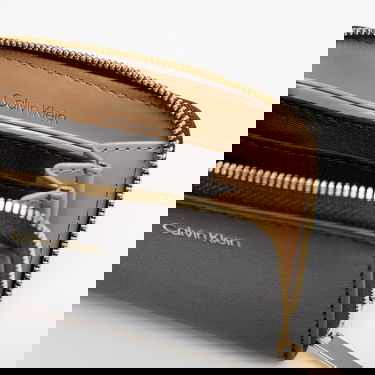 Peňaženka CALVIN KLEIN Wallet Foil Logo Medium Zip Around Black Čierna | LV04F1091G 332, 3