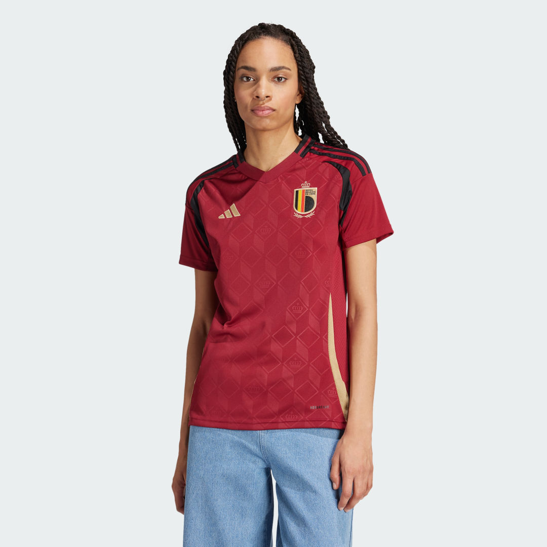 Dres adidas Performance Belgium Home Jersey 2024/25 Červená | IQ0774, 0
