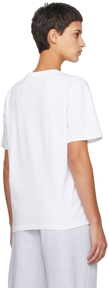 Tričko Alexander Wang Puff Logo T-Shirt Biela | 4CC3221357, 2