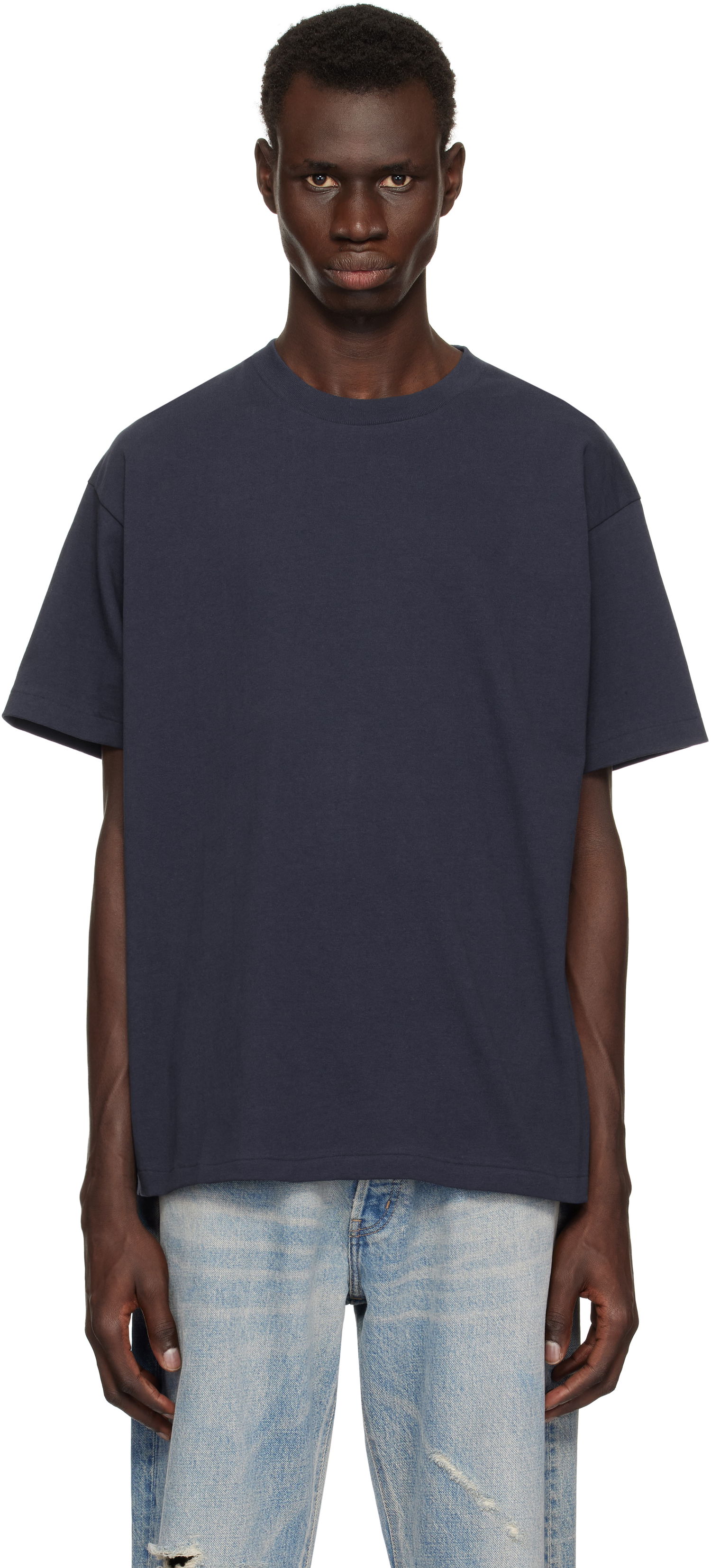 Tričko John Elliott John Elliott University T-Shirt Navy | A190M64139A, 0