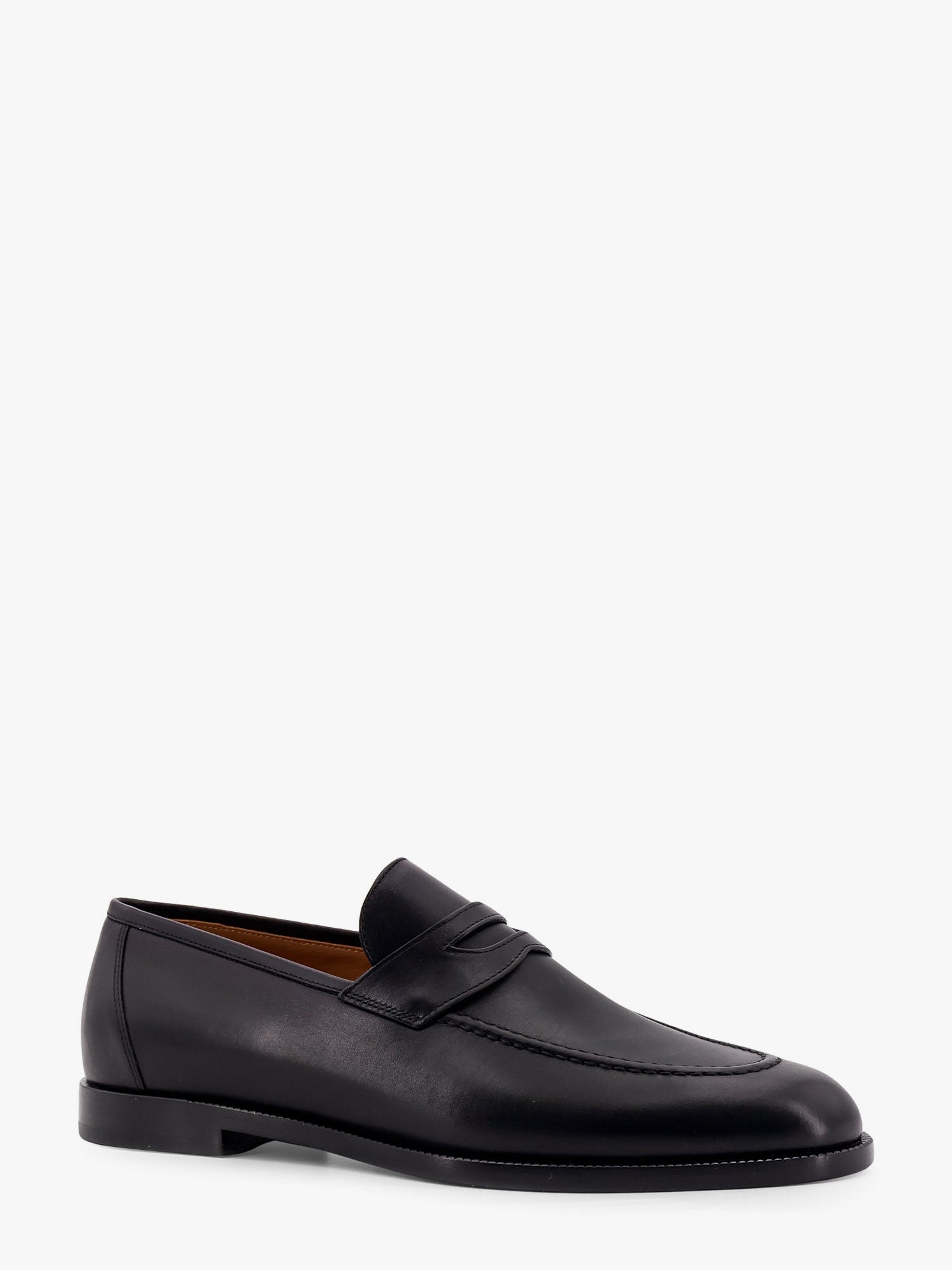 Tenisky a topánky Loro Piana Black Leather Loafers Čierna | FAP54288000, 1