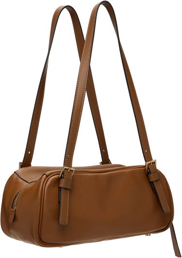 Kabelka Versace Versace Tag Bowling Shoulder Bag Hnedá | 1015792_1A13171_1N19V, 2