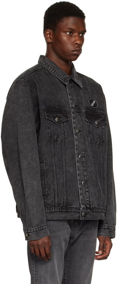 Bunda We11done We11done Faded Denim Jacket Čierna | WD-DJ4-20-017-U-WB, 4