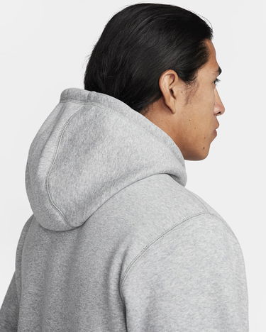 Mikina Nike Club Fleece Hoodie 2XL Šedá | FN3104-063, 4