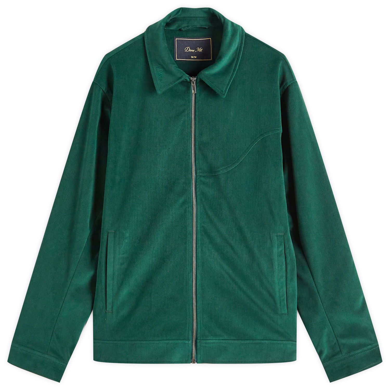 Bunda Dime Dime Cord Zip Jacket Zelené | DIMESP252EME, 0