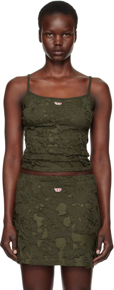 Sukňa Diesel Distressed Tank Top Zelené | A14073 0JHAN, 0