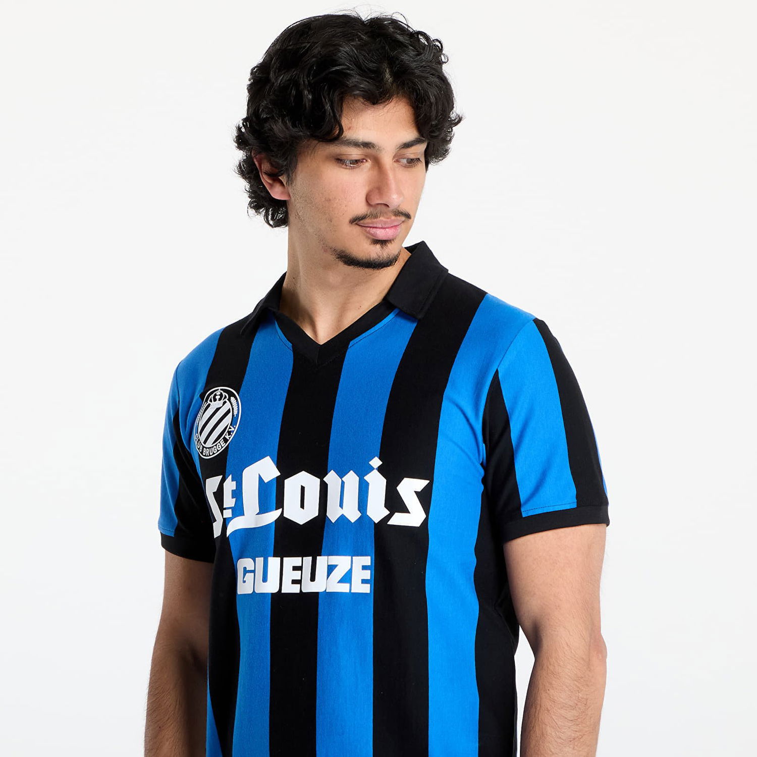 Dres COPA COPA Club Brugge 1981-82 Retro Football Shirt Modrá | 516-043, 1