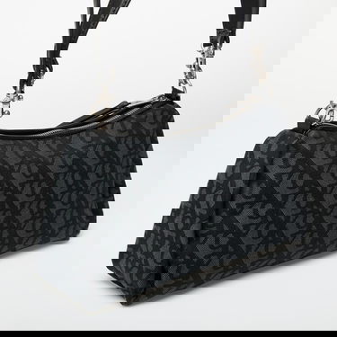 Taška cez rameno CALVIN KLEIN Calvin Klein Jeans Drop Monogram Shoulder Bag Čierna | LV04K3142G UB1, 2